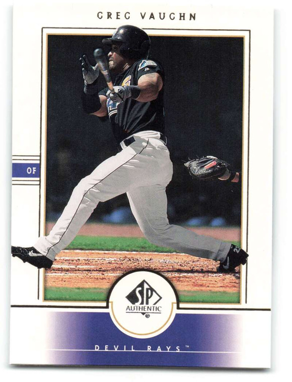 2000 SP Authentic #11 Greg Vaughn NM-MT 