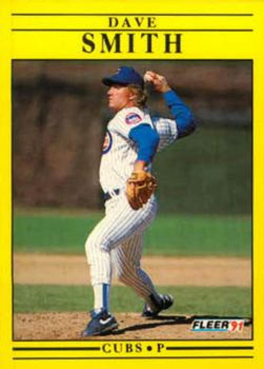 1991 Fleer Update #U82 Dave Smith NM-MT Chicago Cubs 