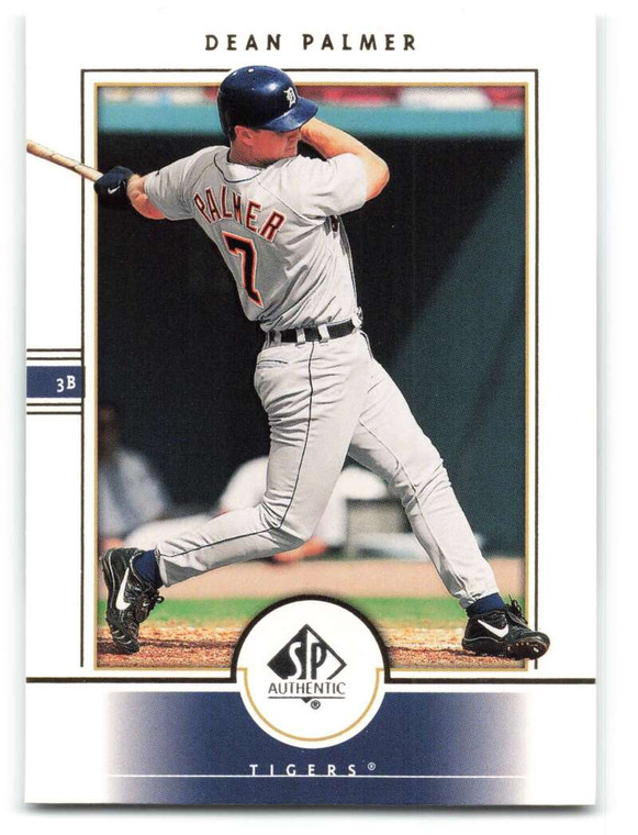 2000 SP Authentic #31 Dean Palmer NM-MT Detroit Tigers 