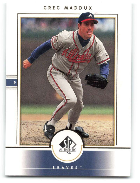 2000 SP Authentic #46 Greg Maddux NM-MT Atlanta Braves 