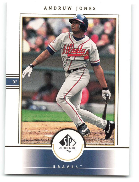 2000 SP Authentic #47 Andruw Jones NM-MT Atlanta Braves 