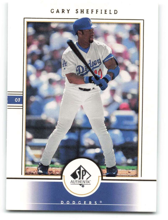 2000 SP Authentic #60 Gary Sheffield NM-MT Los Angeles Dodgers 