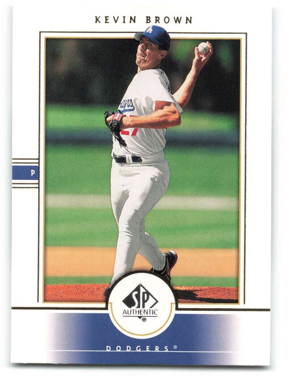 2000 SP Authentic #61 Kevin Brown NM-MT Los Angeles Dodgers 