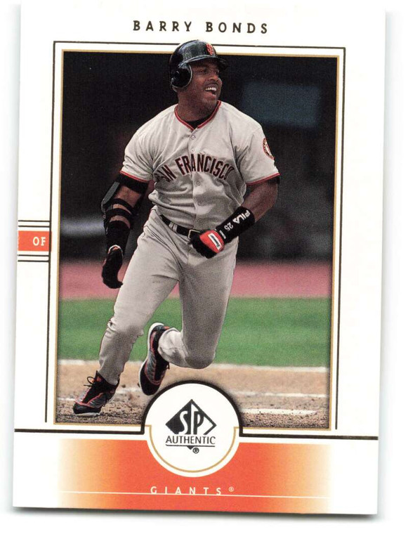 2000 SP Authentic #65 Barry Bonds NM-MT San Francisco Giants 