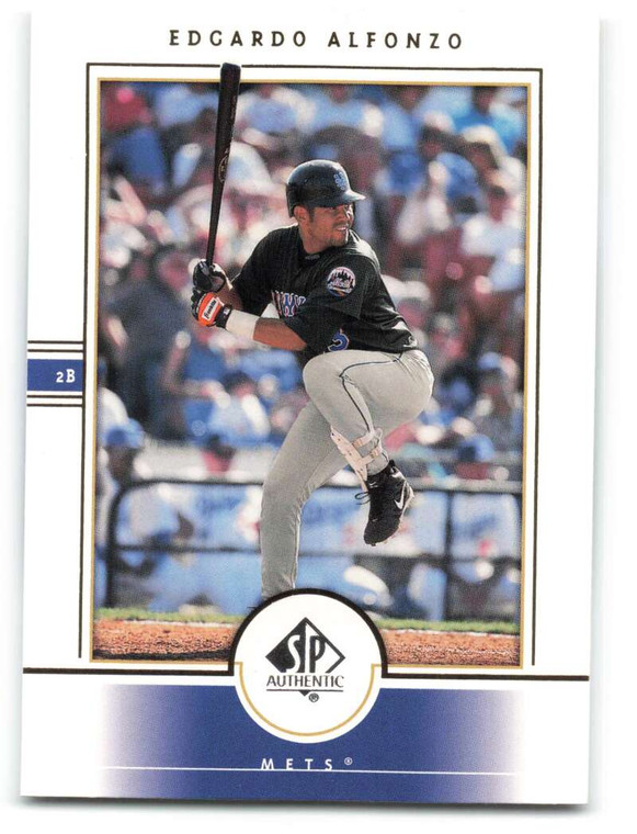 2000 SP Authentic #73 Edgardo Alfonzo NM-MT New York Mets 