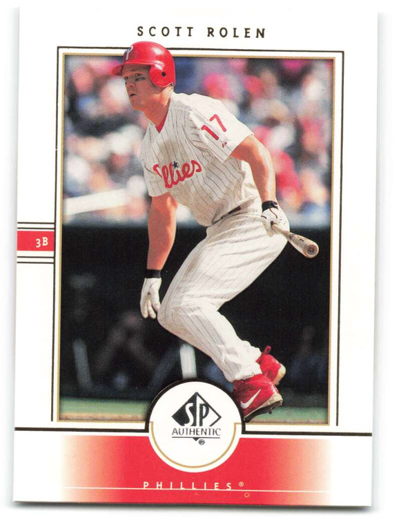 2000 SP Authentic #77 Scott Rolen NM-MT Philadelphia Phillies 