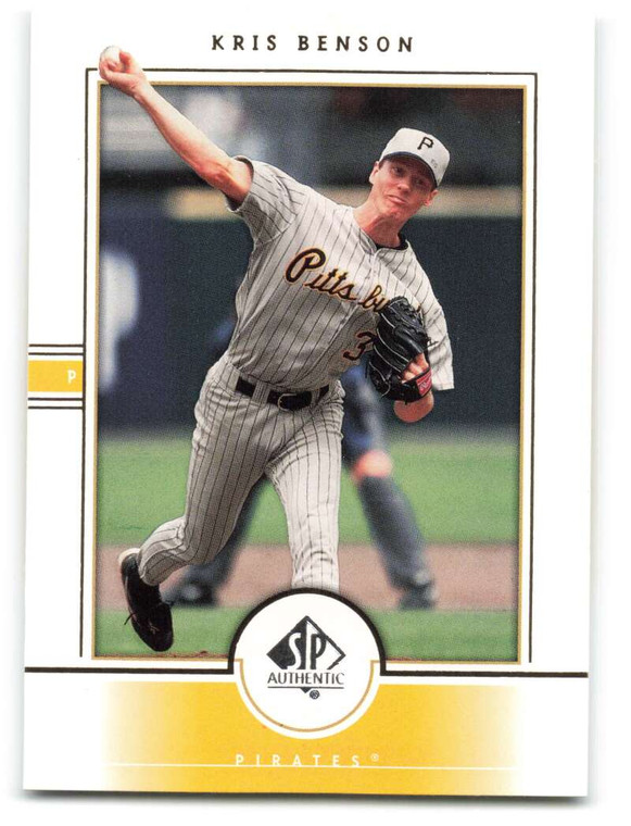 2000 SP Authentic #83 Kris Benson NM-MT Pittsburgh Pirates 