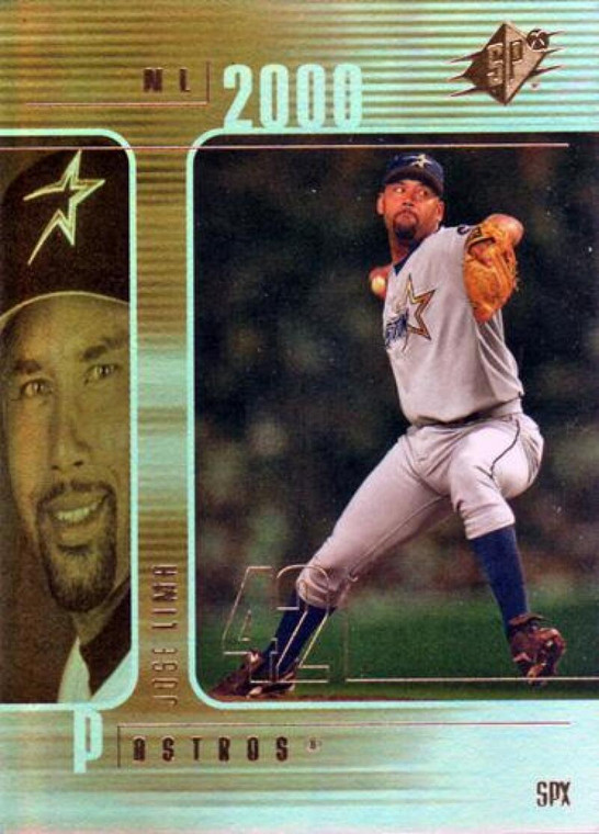 2000 SPx #7 Jose Lima NM-MT  Houston Astros 