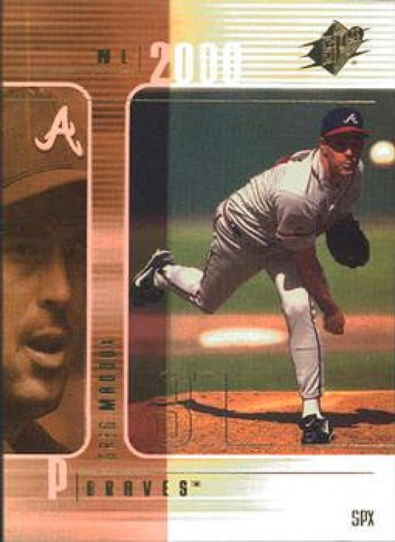 2000 SPx #12 Greg Maddux NM-MT  Atlanta Braves 