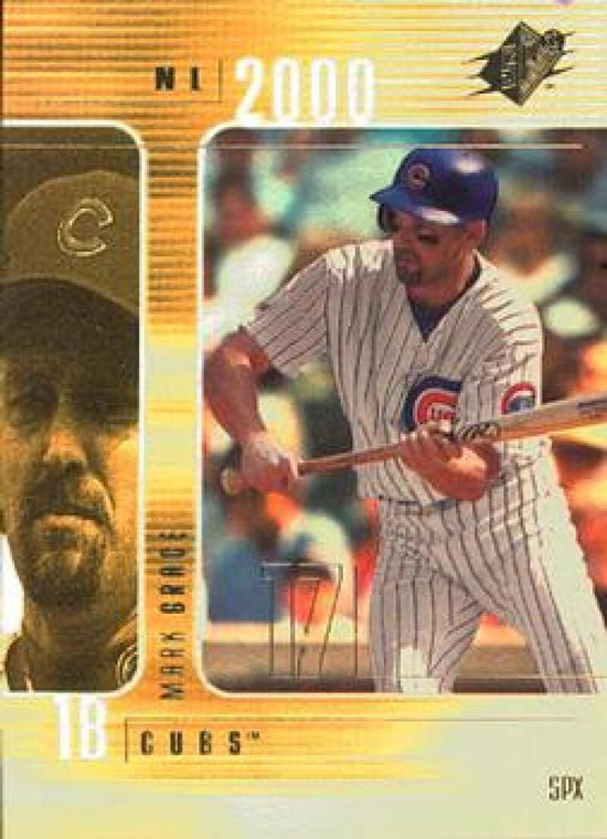 2000 SPx #22 Mark Grace NM-MT  Chicago Cubs 