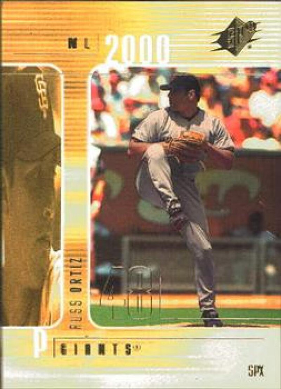 2000 SPx #37 Russ Ortiz NM-MT  San Francisco Giants 