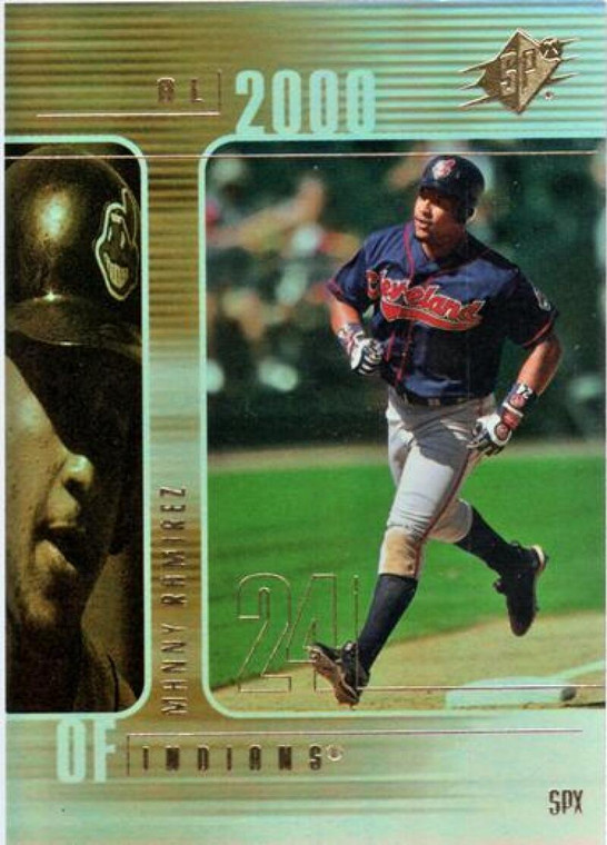 2000 SPx #41 Manny Ramirez NM-MT  Cleveland Indians 