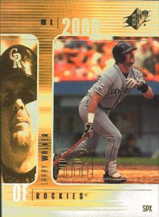 2000 SPx #74 Larry Walker NM-MT  Colorado Rockies 