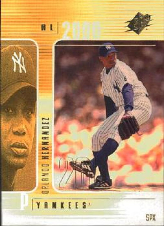 2000 SPx #90 Orlando Hernandez NM-MT  New York Yankees 