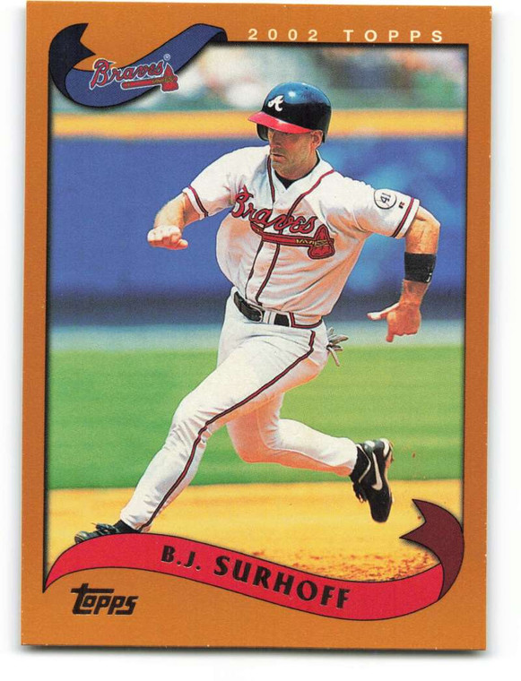 2002 Topps #9 B.J. Surhoff NM-MT Atlanta Braves 