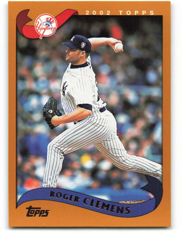 2002 Topps #60 Roger Clemens NM-MT New York Yankees 