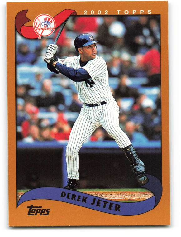 2002 Topps #75 Derek Jeter NM-MT New York Yankees 