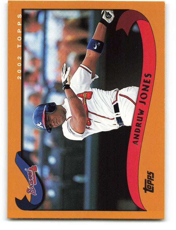 2002 Topps #110 Andruw Jones NM-MT Atlanta Braves 