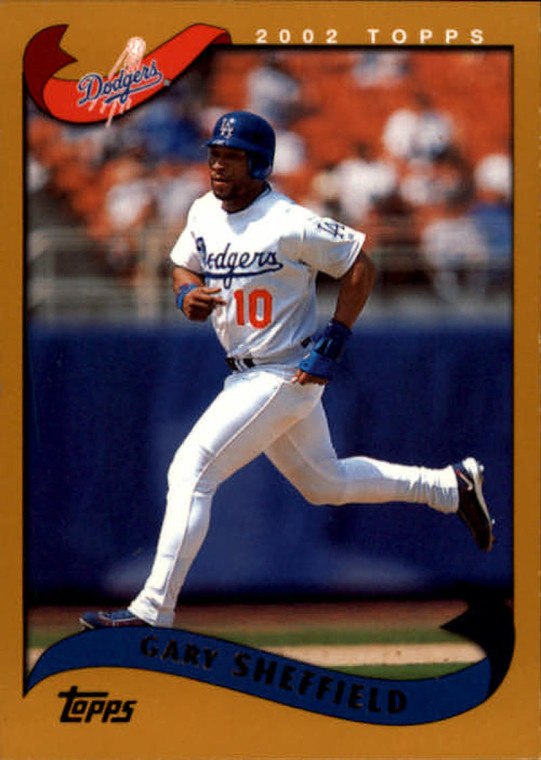 2002 Topps #115 Gary Sheffield NM-MT Los Angeles Dodgers 
