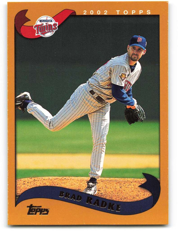 2002 Topps #120 Brad Radke NM-MT Minnesota Twins 