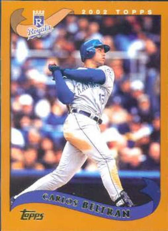 2002 Topps #201 Carlos Beltran NM-MT Kansas City Royals 