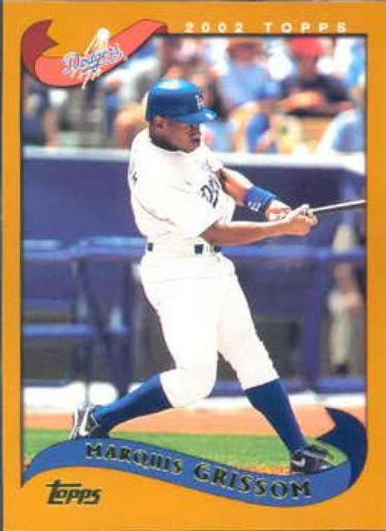 2002 Topps #208 Marquis Grissom NM-MT Los Angeles Dodgers 