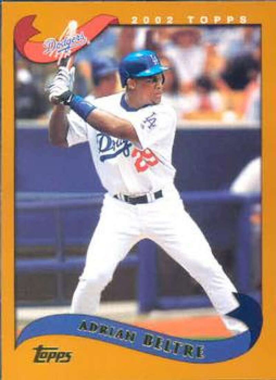 2002 Topps #218 Adrian Beltre NM-MT Los Angeles Dodgers 