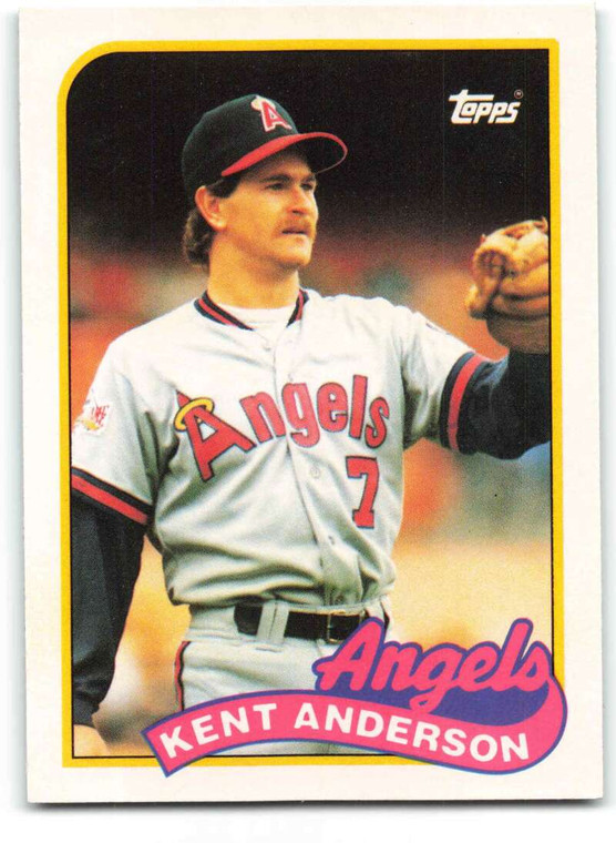 1989 Topps Traded #3T Kent Anderson NM-MT RC Rookie California Angels 