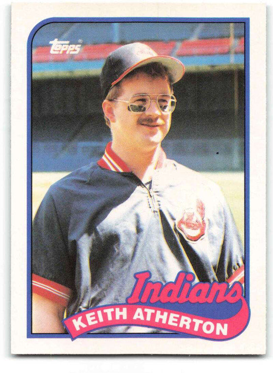 1989 Topps Traded #4T Keith Atherton NM-MT Cleveland Indians 