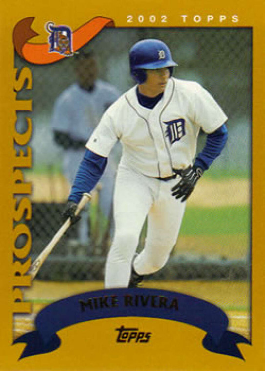 2002 Topps #325 Mike Rivera PROS NM-MT Detroit Tigers 