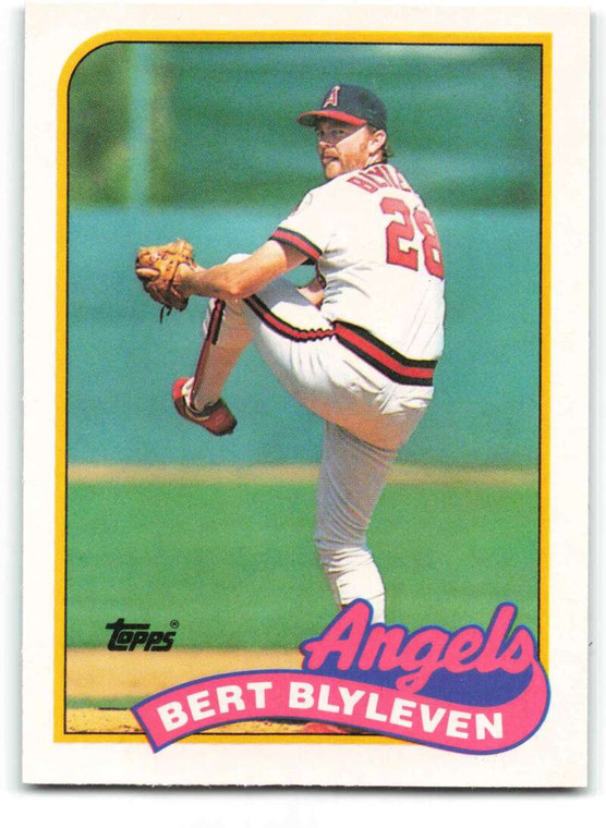 1989 Topps Traded #11T Bert Blyleven NM-MT California Angels 