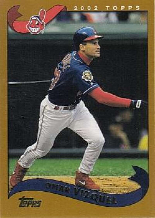2002 Topps #395 Omar Vizquel NM-MT Cleveland Indians 