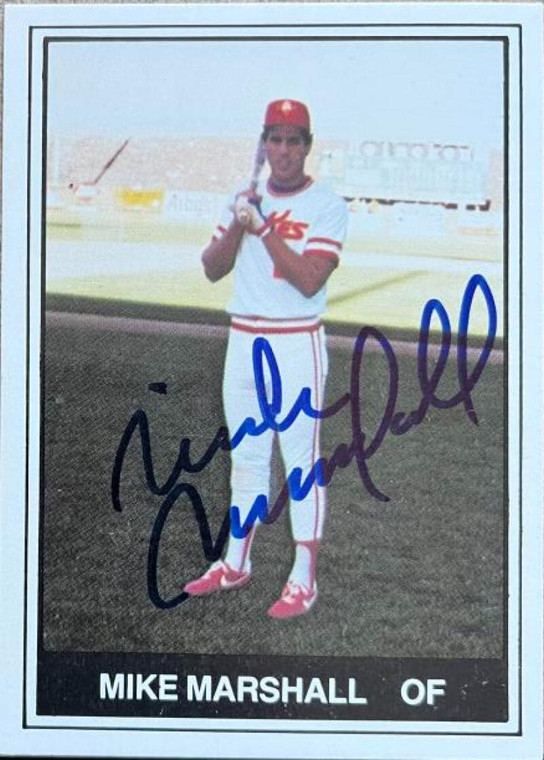 Mike Marshall Autographed 1982 TCMA Albuquerque Dukes #22