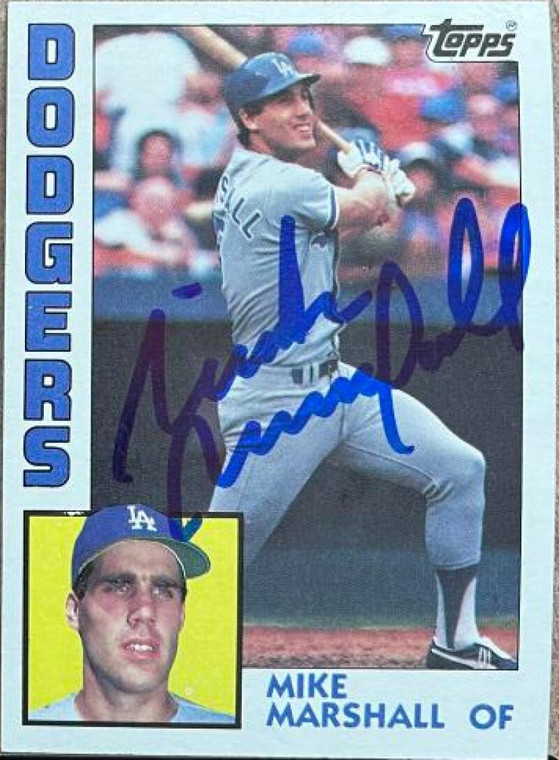 Mike Marshall Autographed 1984 Topps #634