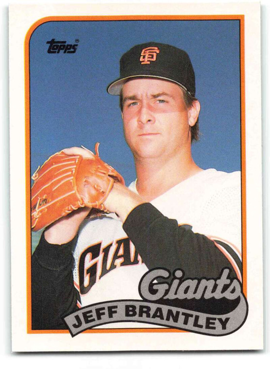 1989 Topps Traded #14T Jeff Brantley NM-MT RC Rookie San Francisco Giants 