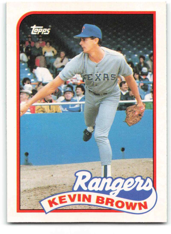 1989 Topps Traded #15T Kevin Brown NM-MT Texas Rangers 