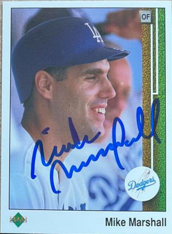 Mike Marshall Autographed 1989 Upper Deck #70