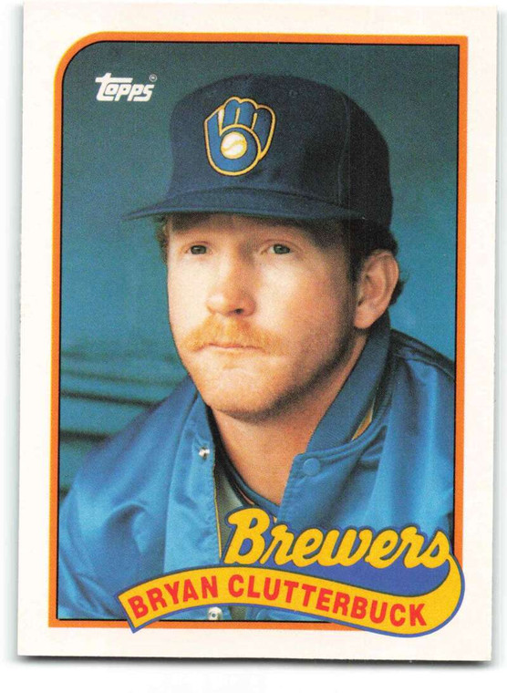 1989 Topps Traded #21T Bryan Clutterbuck NM-MT Milwaukee Brewers 