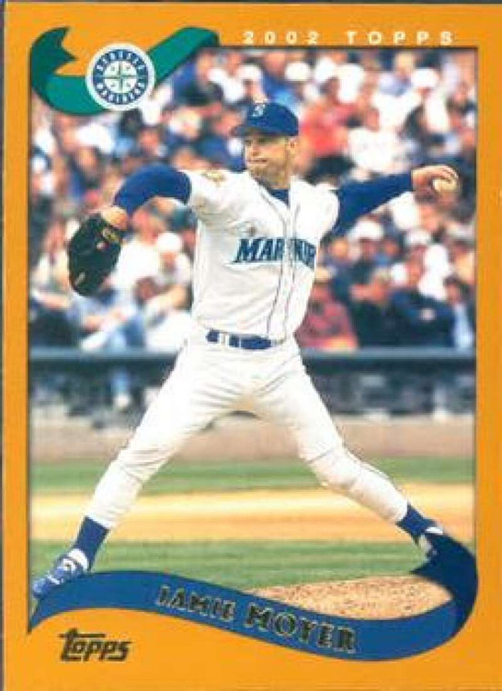 2002 Topps #449 Jamie Moyer NM-MT Seattle Mariners 