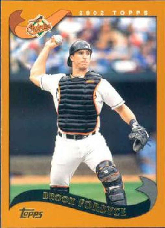 2002 Topps #453 Brook Fordyce NM-MT Baltimore Orioles 