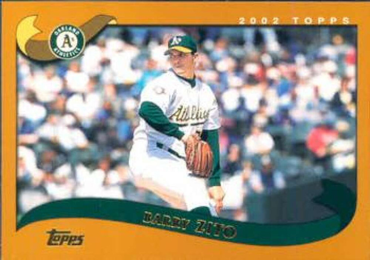 2002 Topps #455 Barry Zito NM-MT Oakland Athletics 