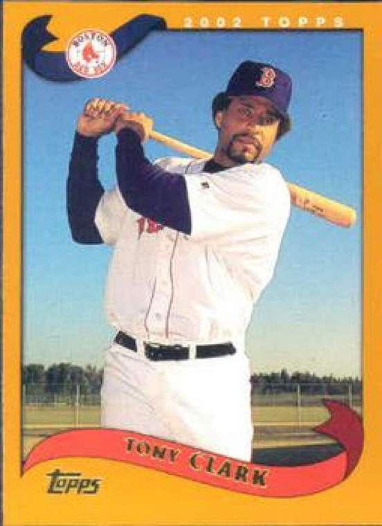 2002 Topps #465 Tony Clark NM-MT Boston Red Sox 