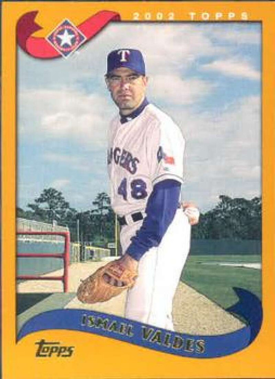 2002 Topps #478 Ismael Valdes NM-MT Texas Rangers 