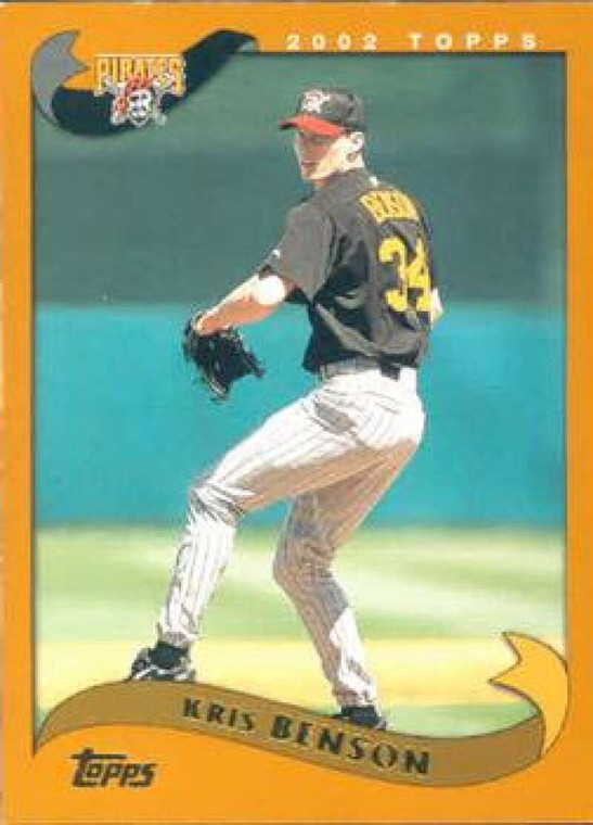 2002 Topps #484 Kris Benson NM-MT Pittsburgh Pirates 