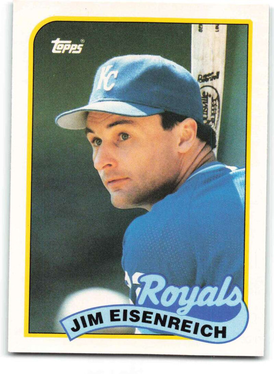 1989 Topps Traded #28T Jim Eisenreich NM-MT Kansas City Royals 
