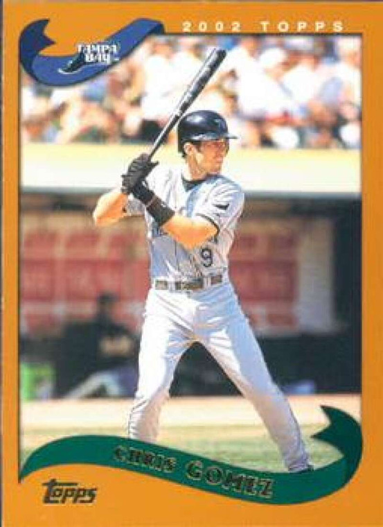 2002 Topps #492 Chris Gomez NM-MT Tampa Bay Devil Rays 