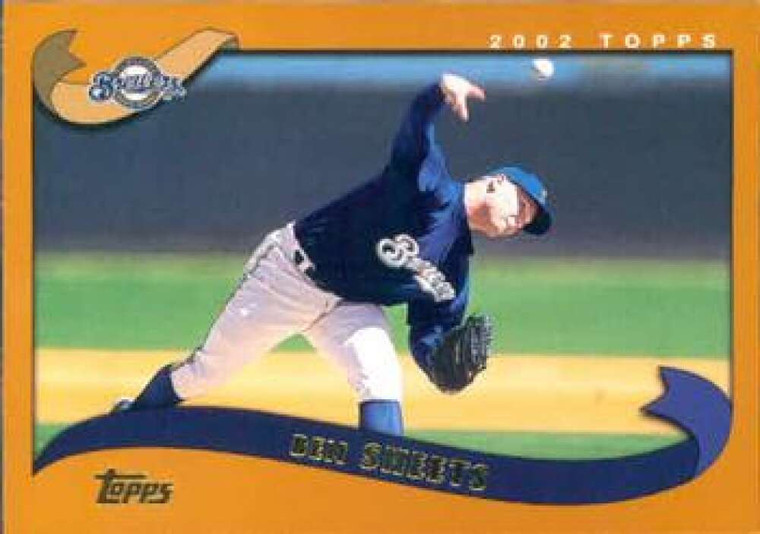 2002 Topps #505 Ben Sheets NM-MT Milwaukee Brewers 