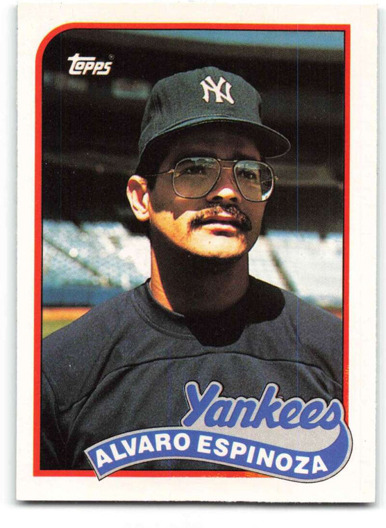 1989 Topps Traded #30T Alvaro Espinoza NM-MT New York Yankees 