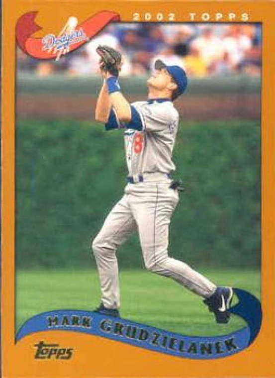 2002 Topps #514 Mark Grudzielanek NM-MT Los Angeles Dodgers 