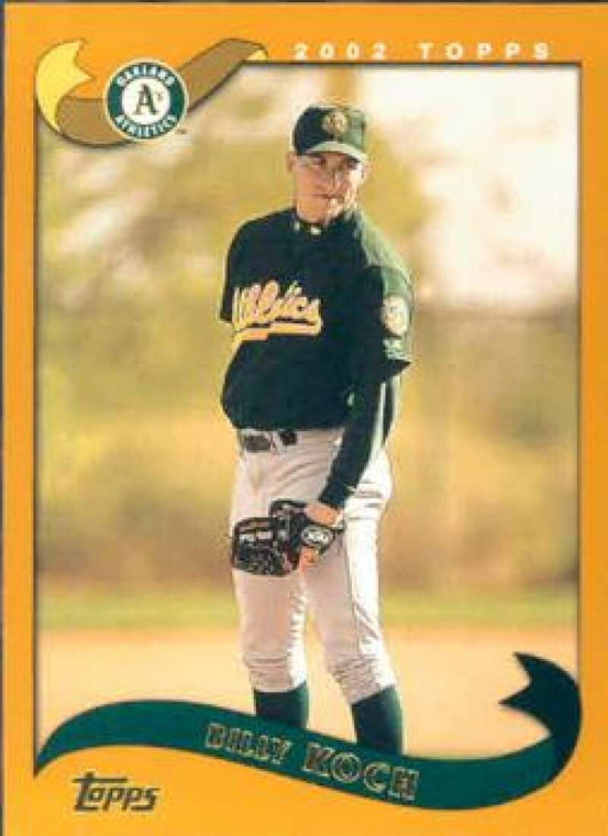 2002 Topps #517 Billy Koch NM-MT Oakland Athletics 